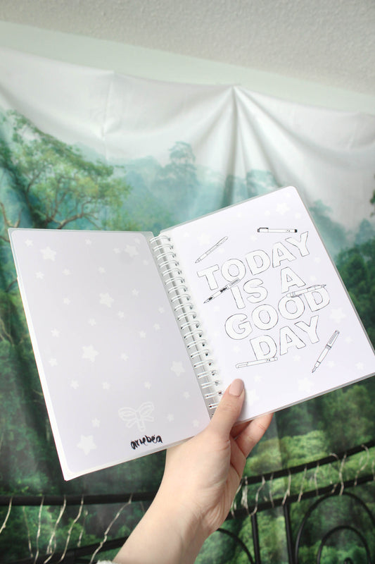 5 by 7 Reusable Sticker Book 'Today is a Good Day'