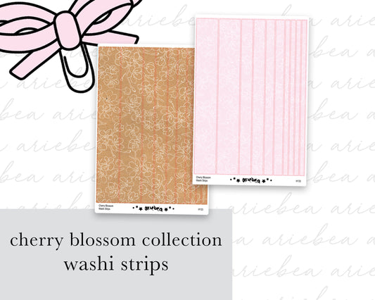 Cherry Blossom Collection Washi Strips
