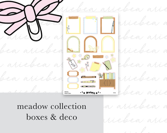 Meadow Collection Boxes & Deco