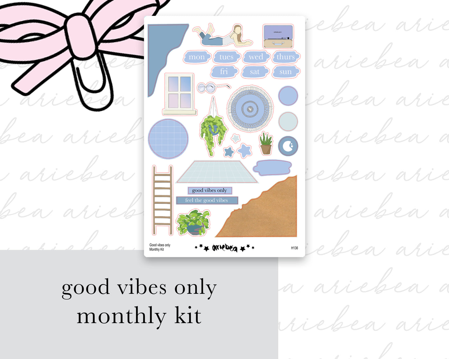 Good Vibes Only Monthly Kit