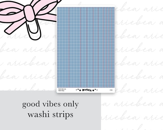 Good Vibes Only Washi Strips
