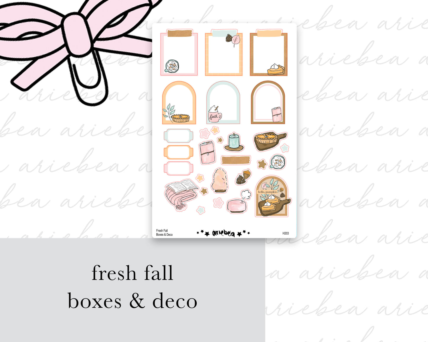Fresh Fall Full Mini Kit (4 pages)