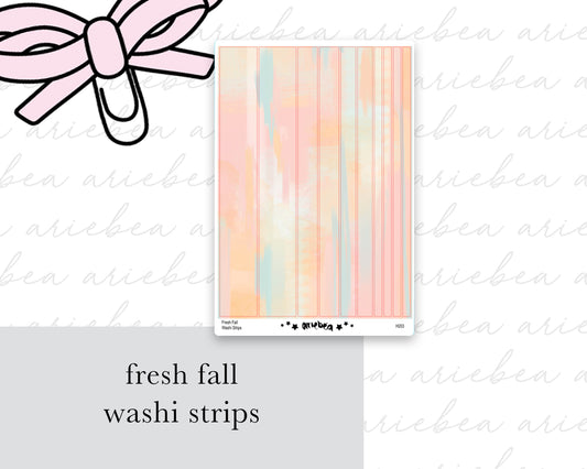 Fresh Fall Washi Strips