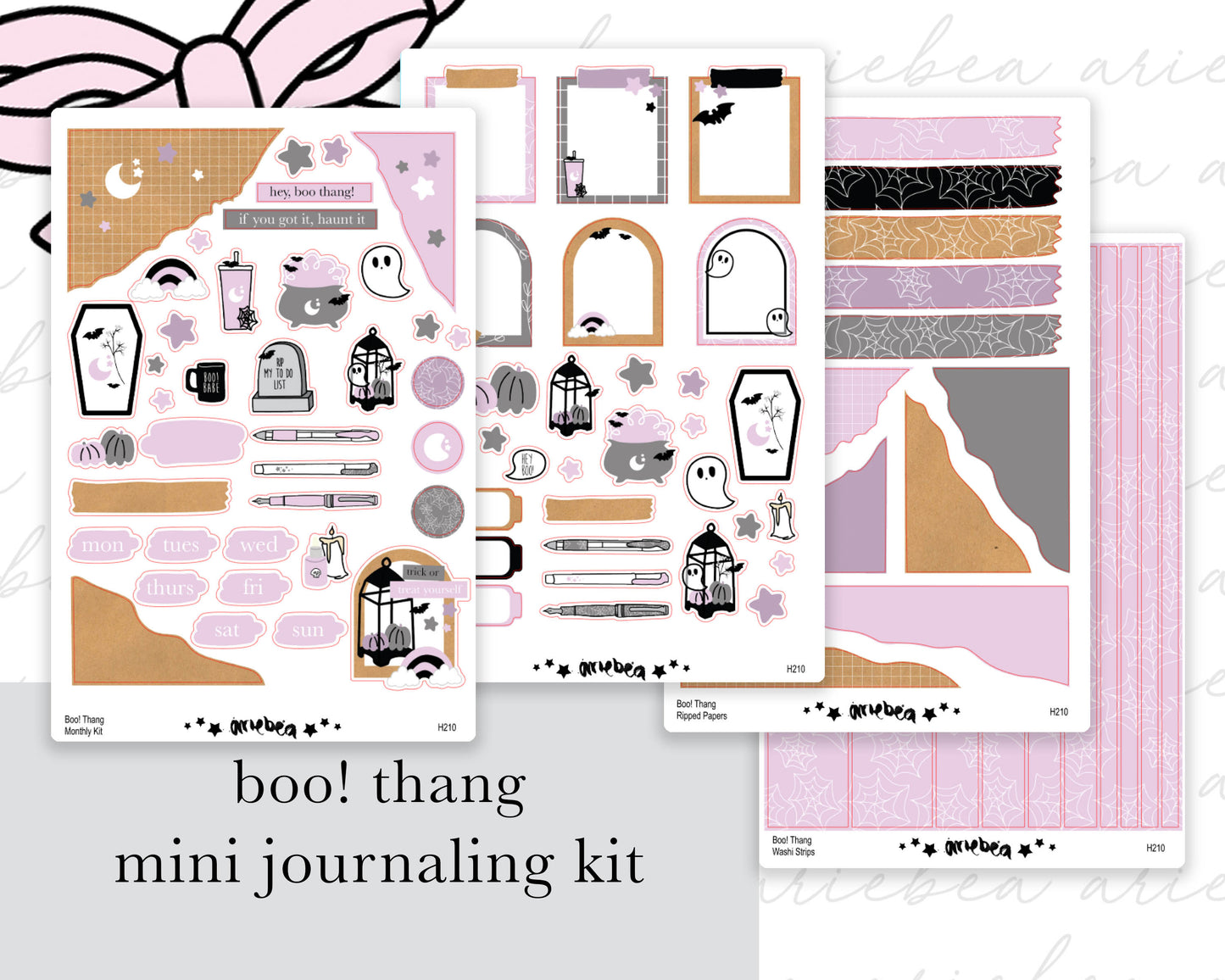 Boo! Thang Full Mini Kit (4 pages)