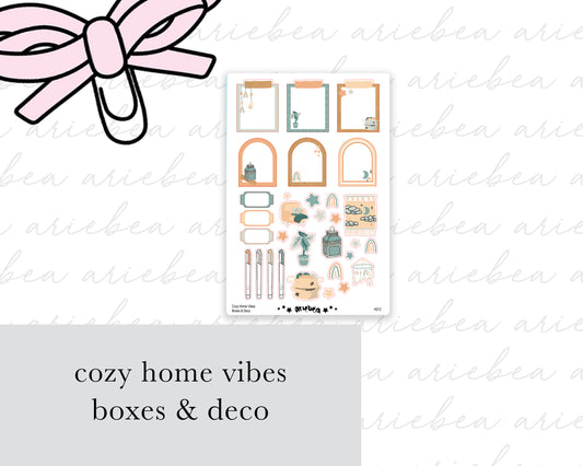 Cozy Home Vibes Collection Boxes & Deco