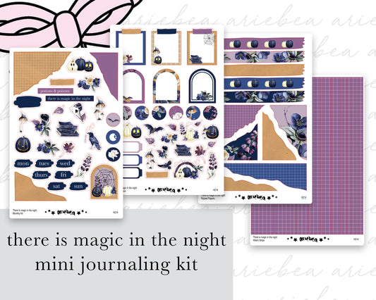 There is Magic in the Night Full Mini Kit (4 pages)