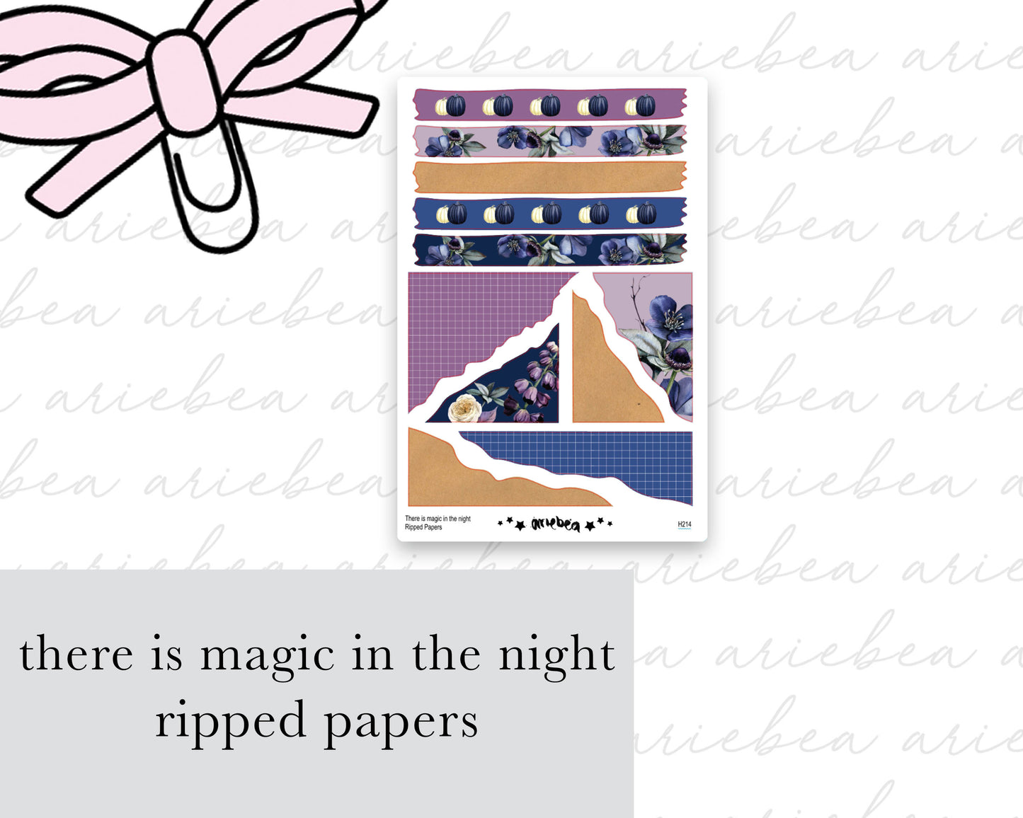 There is Magic in the Night Full Mini Kit (4 pages)