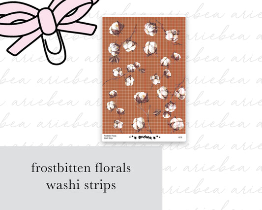 Frostbitten Florals Washi Strips