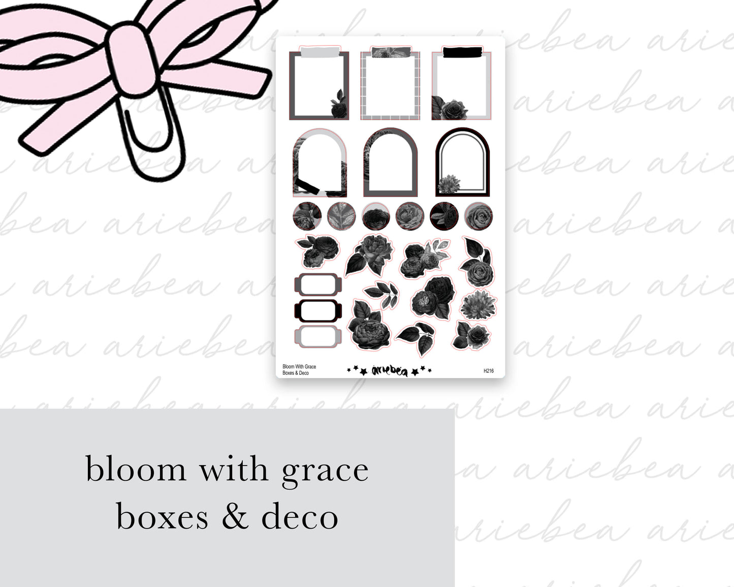 Bloom With Grace Boxes & Deco