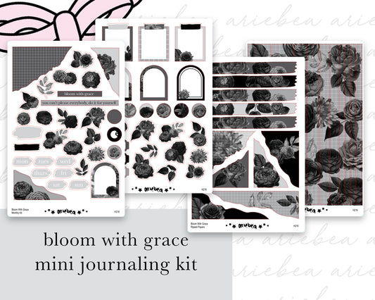 Bloom With Grace Full Mini Kit (4 pages)