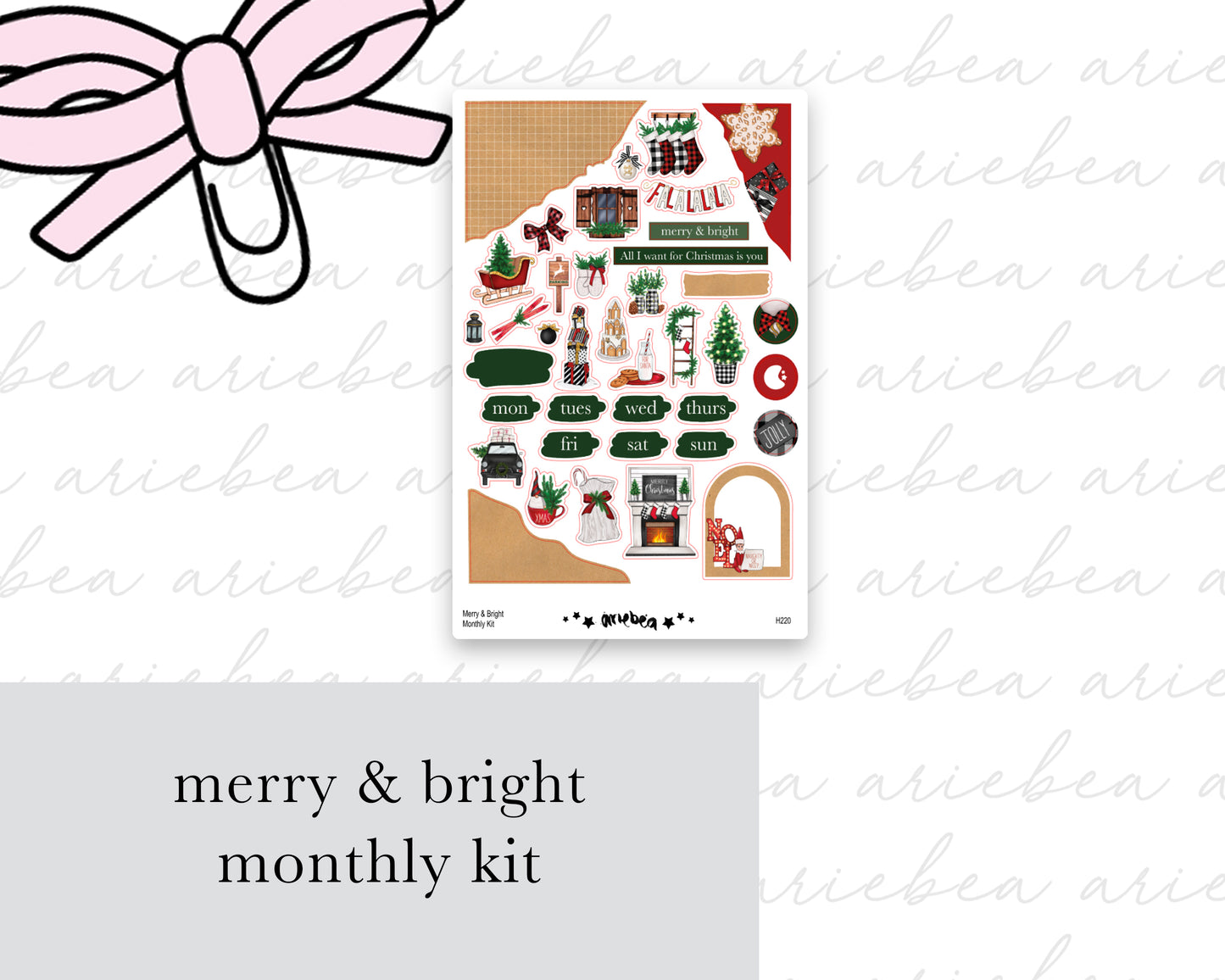 Merry & Bright Monthly Kit