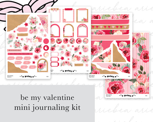 Be My Valentine Full Mini Kit (4 pages)