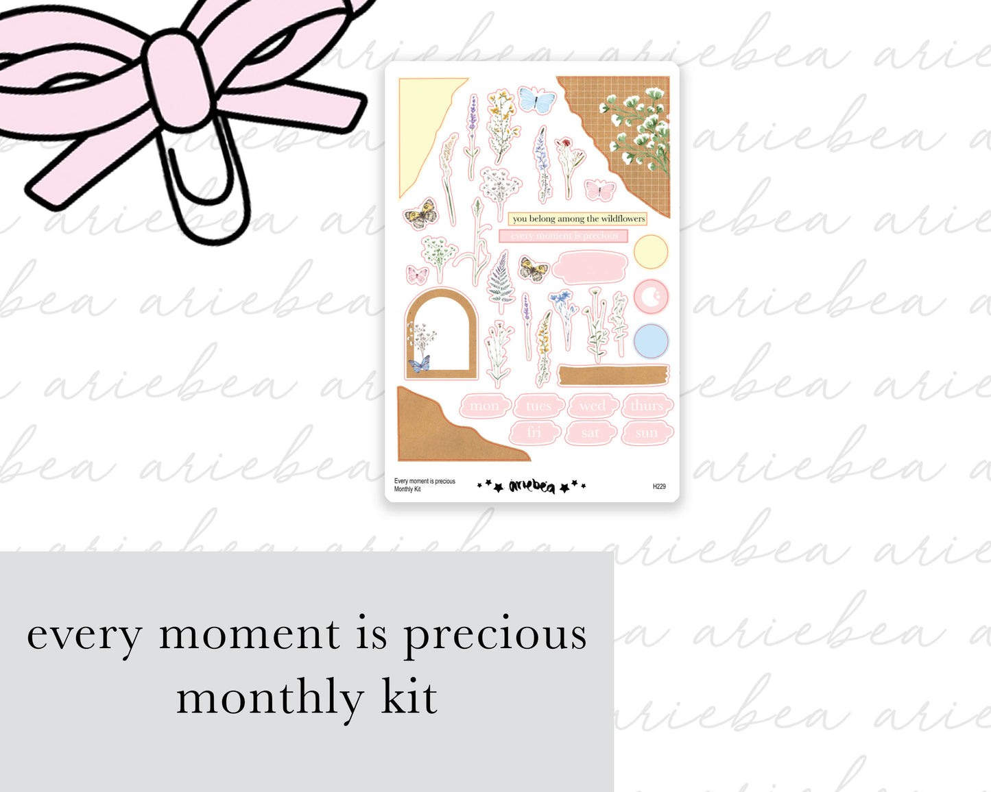 Every Moment is Precious Monthly Kit