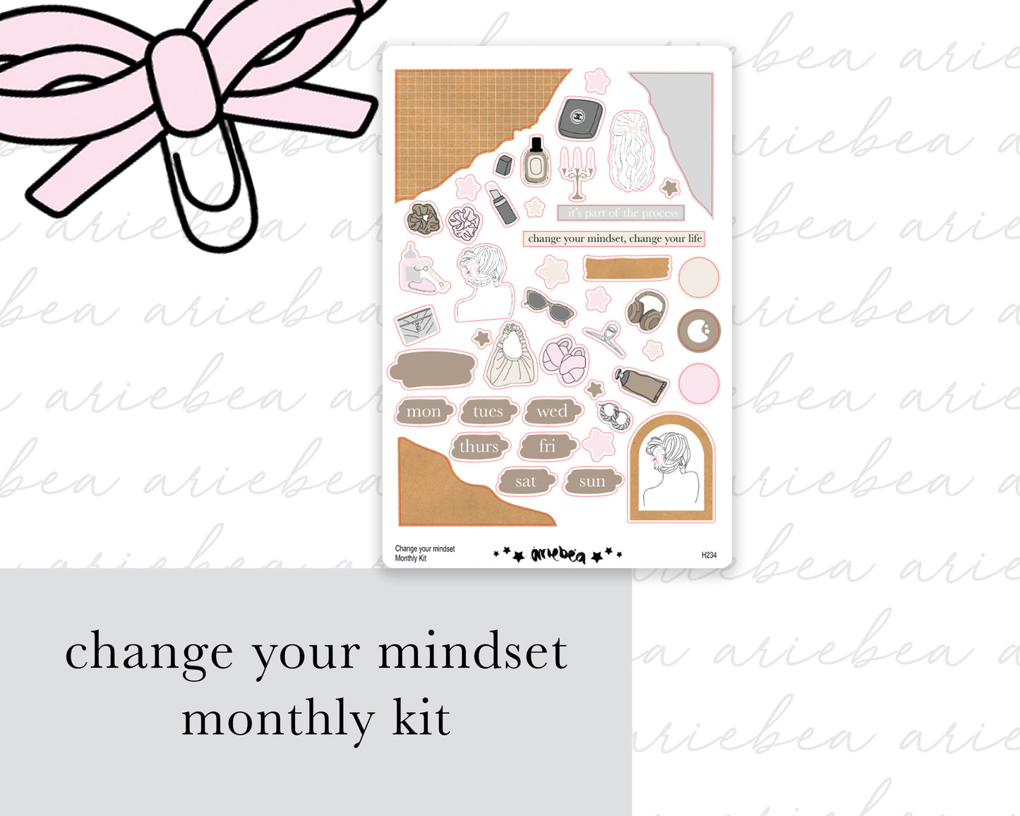 Change Your Mindset Monthly Kit