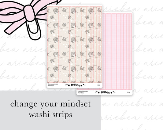Change Your Mindset Collection Washi Strips