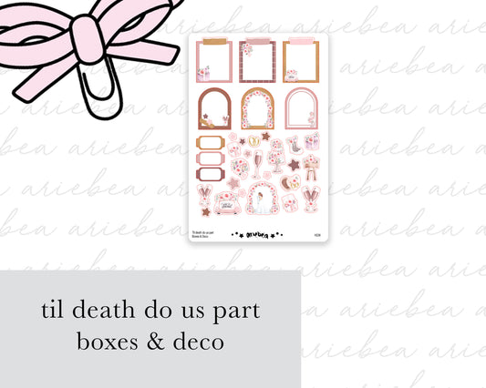 Til death do us part Boxes & Deco