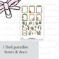 I find paradise Full Mini Kit (4 pages)