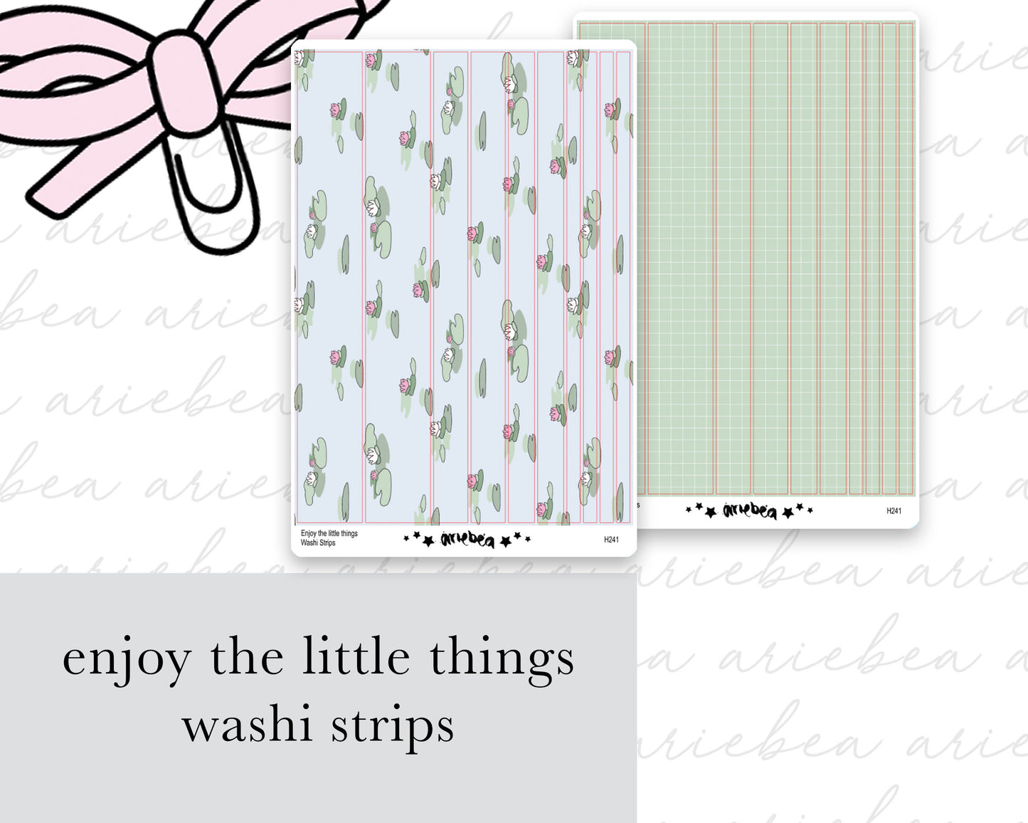 Enjoy The Little Things Collection Washi Strips