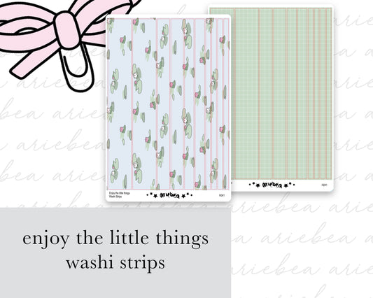 Enjoy The Little Things Collection Washi Strips