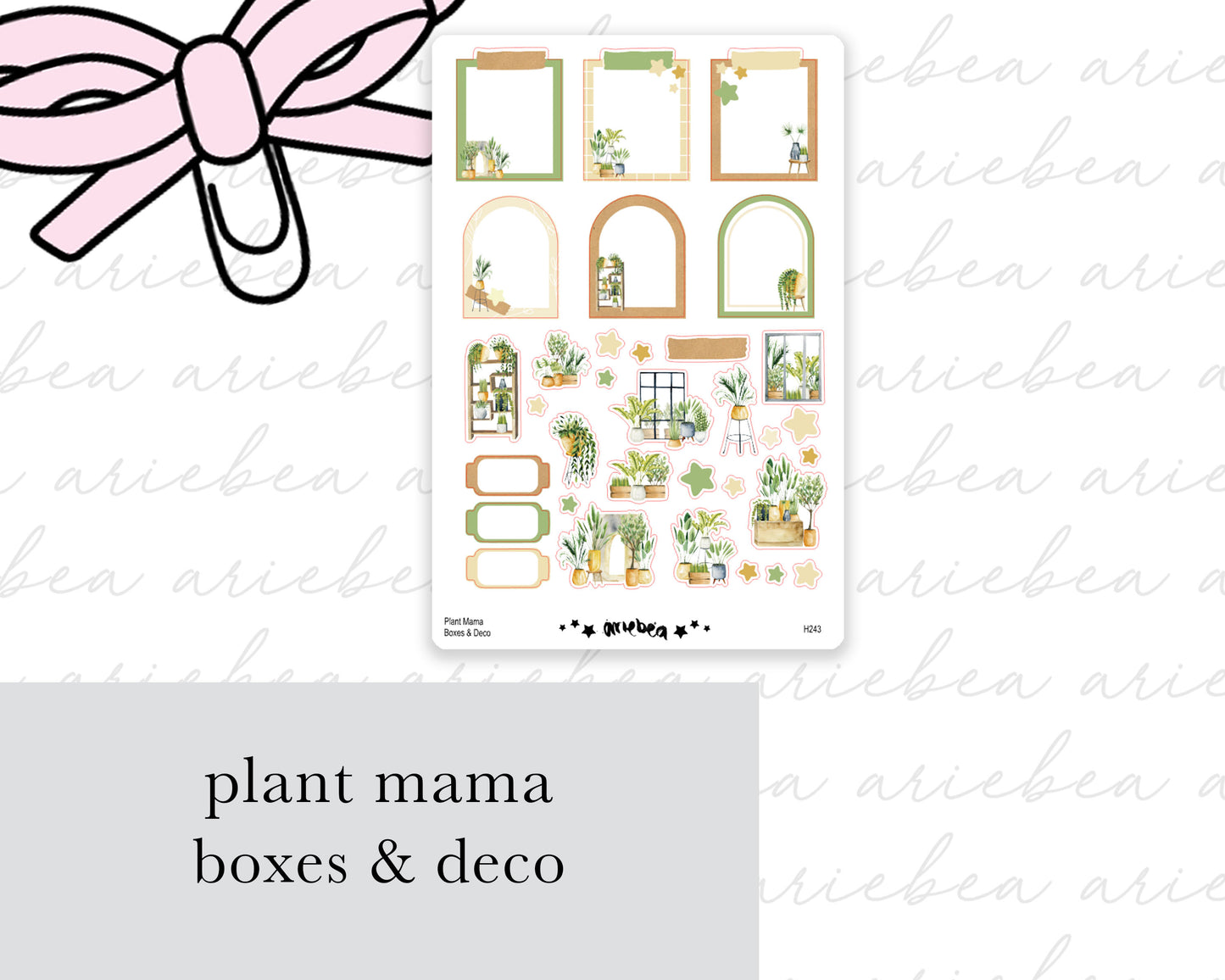 Plant Mama Full Mini Kit (4 pages)