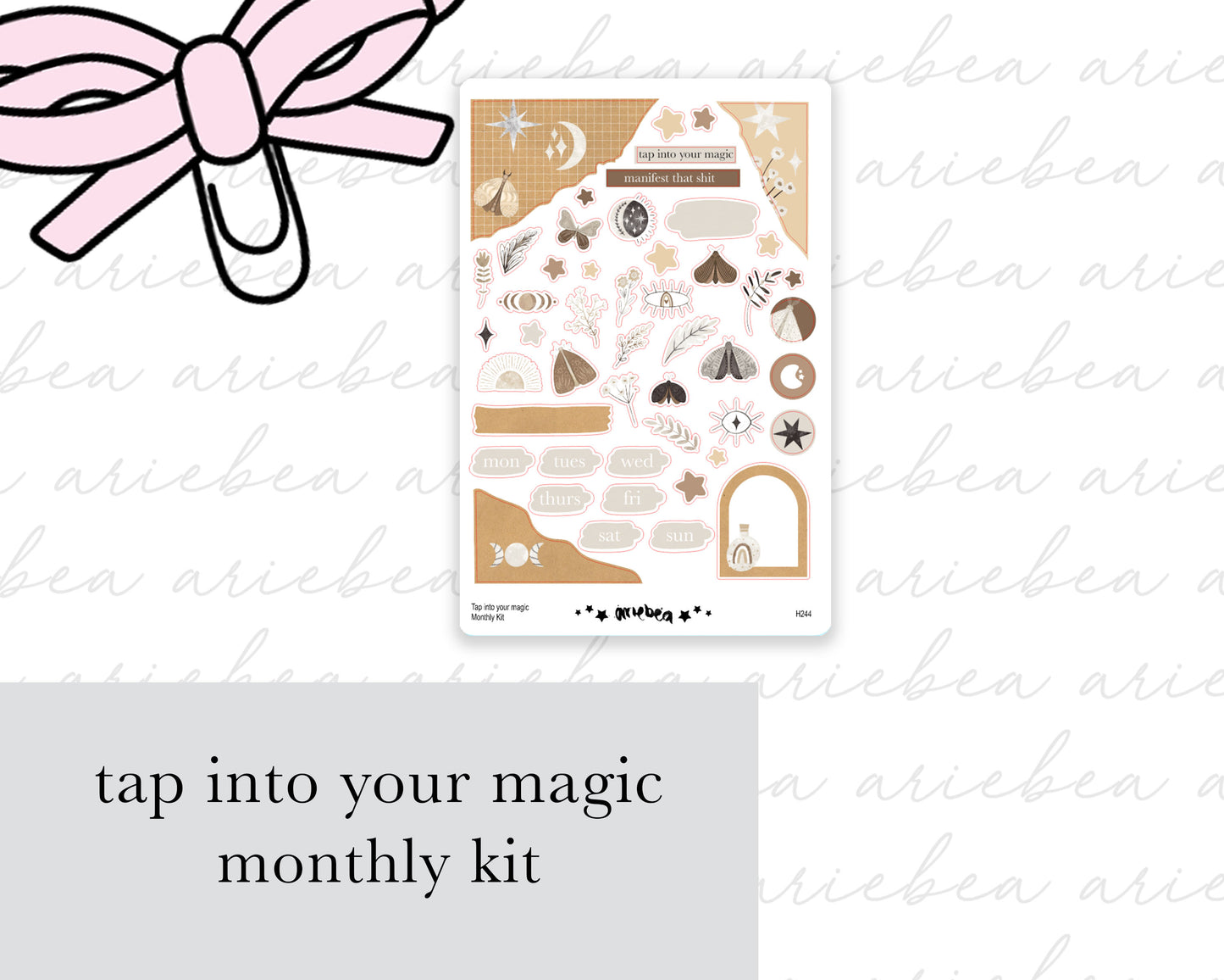 Tap Into Your Magic Full Mini Kit (4 pages)