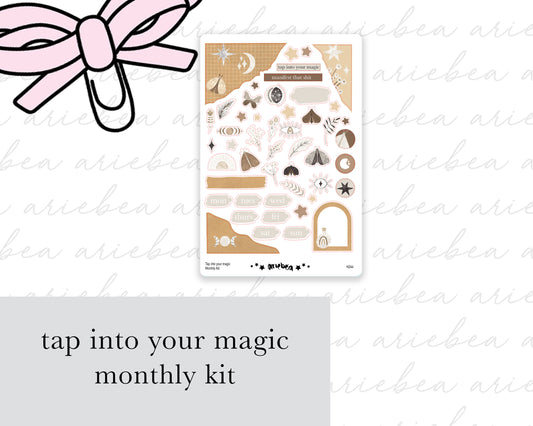 Tap Into Your Magic Monthly Kit