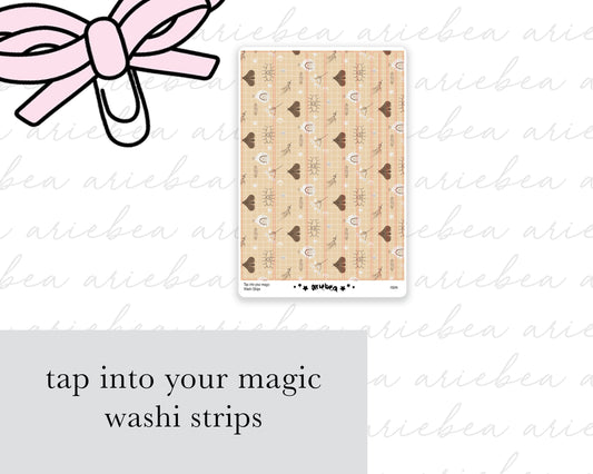 Tap Into Your Magic Washi Strips