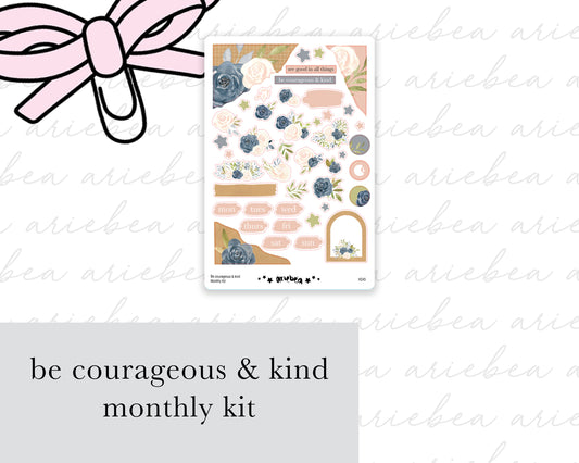 Be Courageous & Kind Monthly Kit