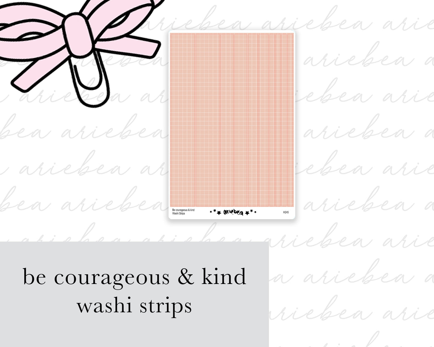Be Courageous & Kind Mini Kit (4 pages)