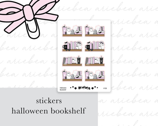 Halloween Bookshelf Stickers