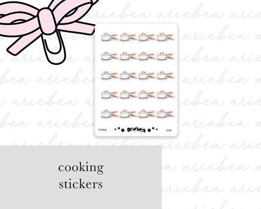 Cooking Planner Stickers