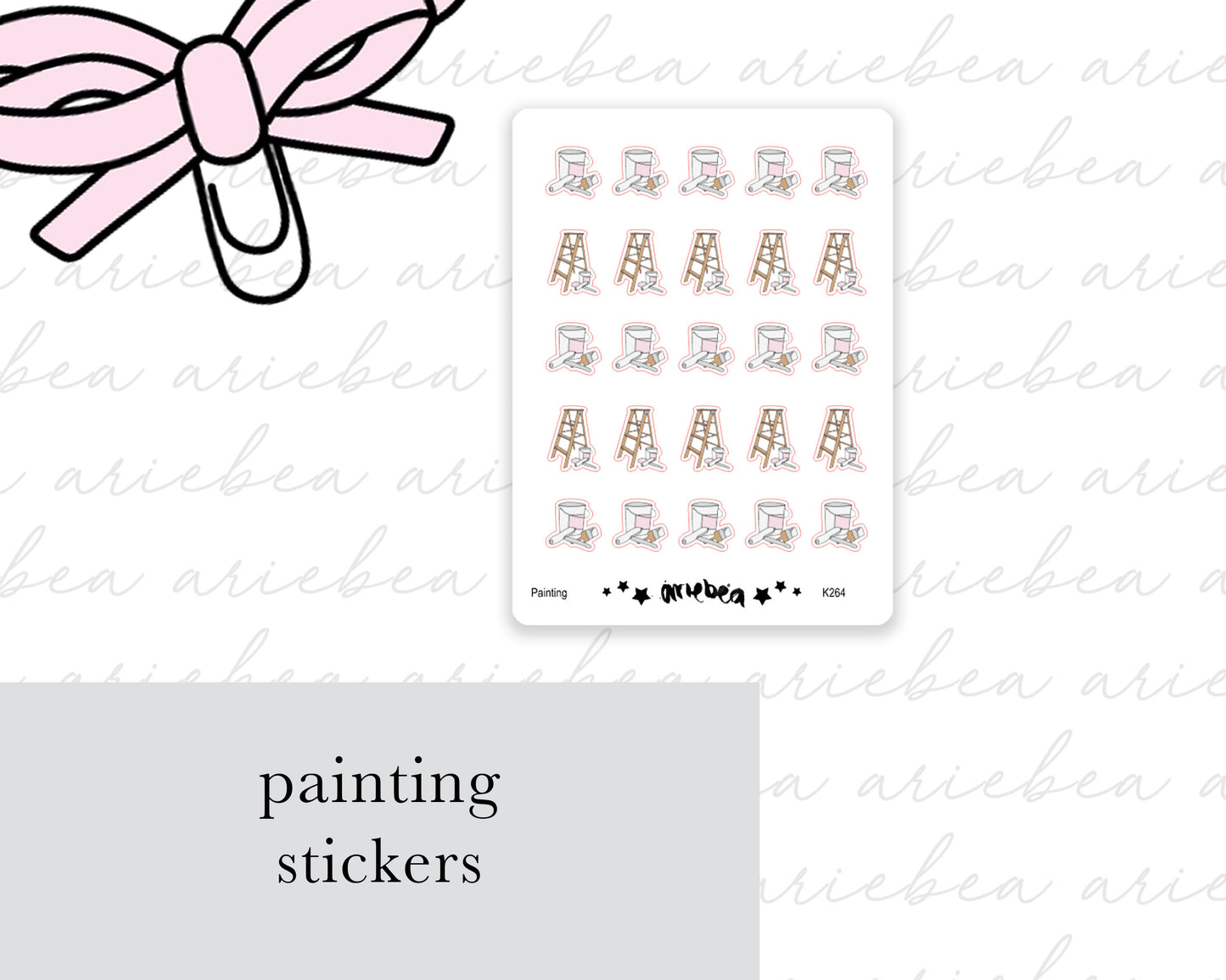 Painting Planner Stickers