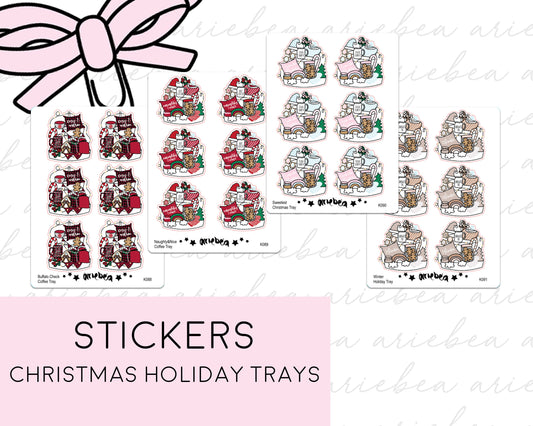 Christmas Holiday Winter Home Decor Planner Stickers