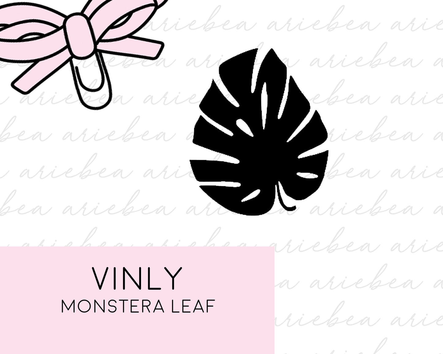 Monstera Leaf Vinyl