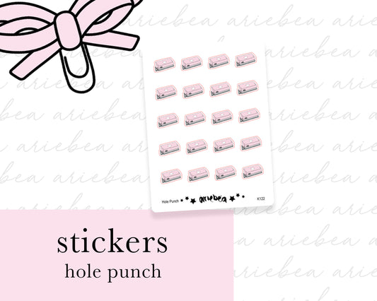 Hole Punch Planner Stickers